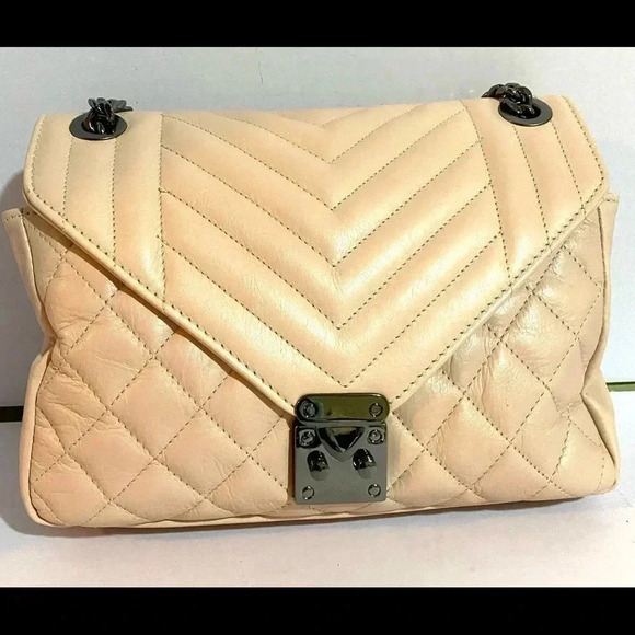 Borse in pelle pink quilted leather satchel handbag - Picture 5 of 11